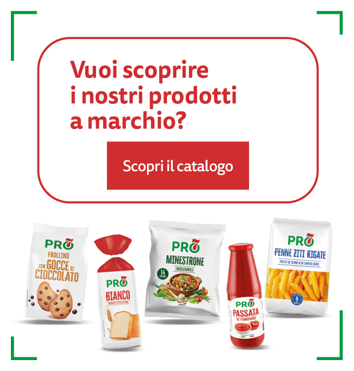 Sfoglia il catalogo prodotti a marchio PRO7